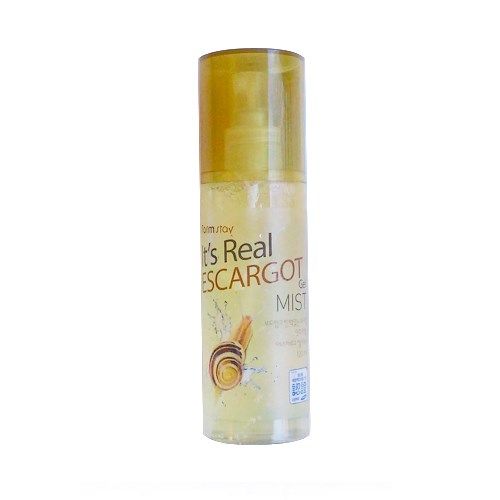 Гель-мист для лица с улиточным муцином FarmStay It's Real Gel Mist escargot
