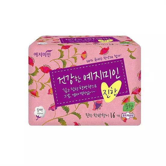 Прокладки гигиенические 16 шт YEJIMIIN Rich Herb Cotton Sanitary Pads